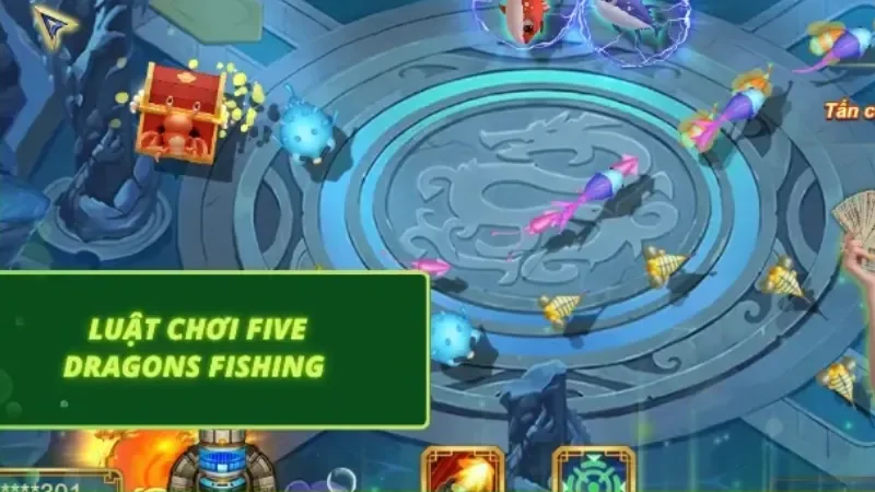 Cách săn cá Five Dragons Fishing vô cùng hiệu quả 