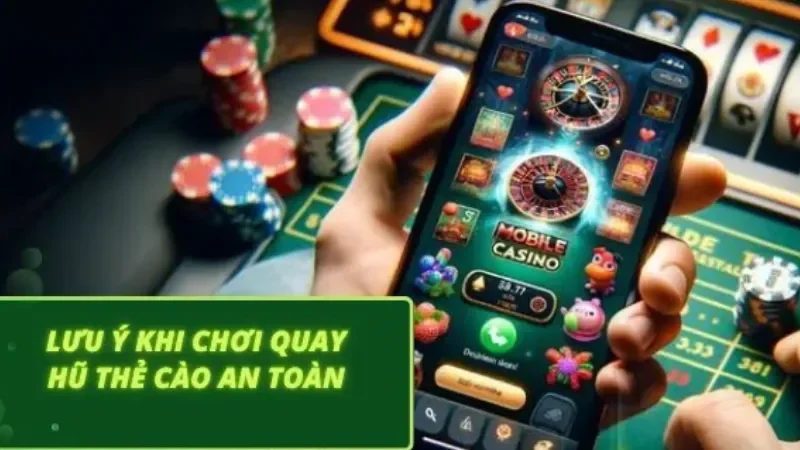 Lưu ý quan trọng khi chơi nổ hũ trực tuyến